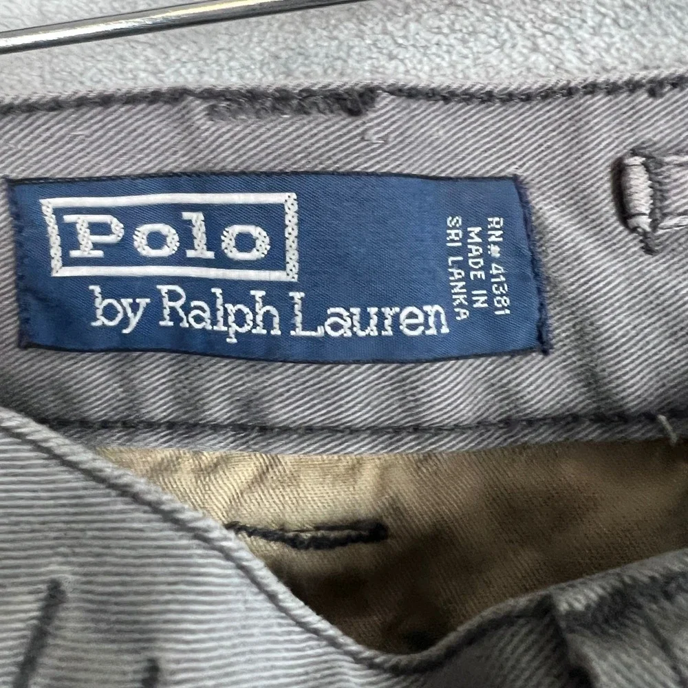 Vintage Polo Ralph Lauren 67 Cargo Pants Mens Size‎ 33x32 Relaxed Fit Utility